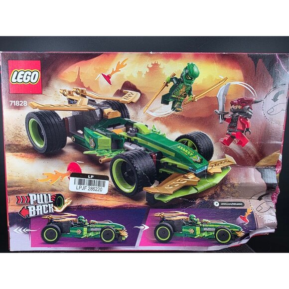 LEGO 71828 Ninjago Lloyd’s Pull-Back Race Car Building Set 306pcs Toy - Picture 2 of 13